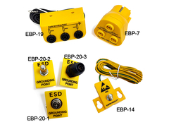 Yellow Grounding Socket Grounding Equipment Component