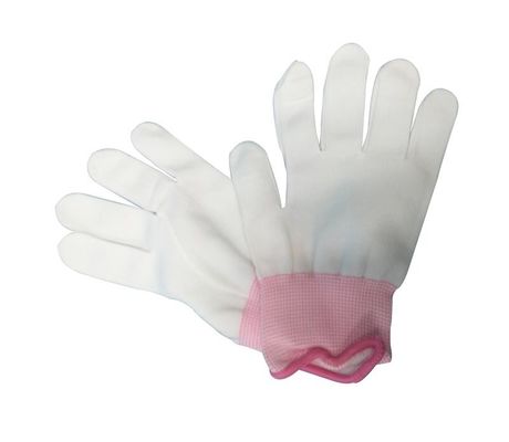 Seamless Polyester Liner Anti Static Gloves , Electrostatic Discharge Gloves