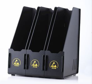 Permanent ESD Safe Magazine File Holder With 1 / 2 / 3  Compartments