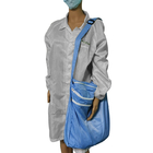 3 Zippers Antistatic Cleanroom Bag With Shoulder Strap