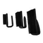 Nylon Bristles PCB Anti Static Cleaning ESD Brush Tool U Type Black Plastic