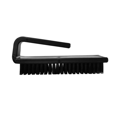 Nylon Bristles PCB Anti Static Cleaning ESD Brush Tool U Type Black Plastic
