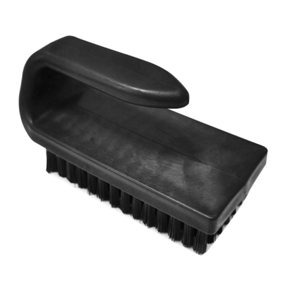 Nylon Bristles PCB Anti Static Cleaning ESD Brush Tool U Type Black Plastic