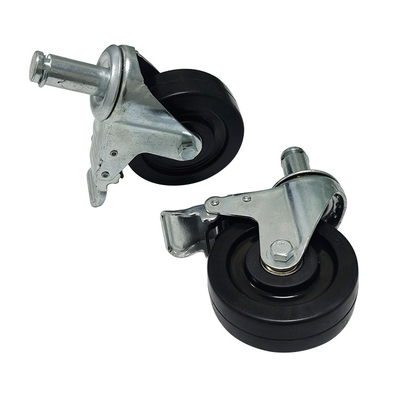 Antistatic Conductive Swivel Lock ESD Caster Wheels 4 Inch Heavy