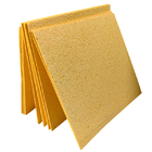 Compressed Wood Pulp Cotton Soldering Iron Sponges High Temperature Resistant
