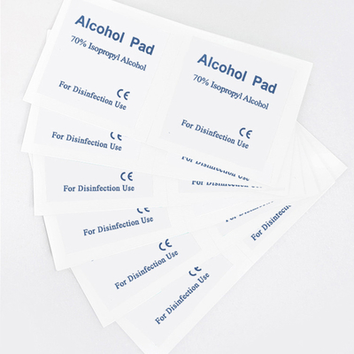 Disposable 70% Alcohol Disinfection Cotton Piece 100 Pcs/Box