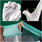 Dust Free Industry Safety Working Gloves 100% Polyester