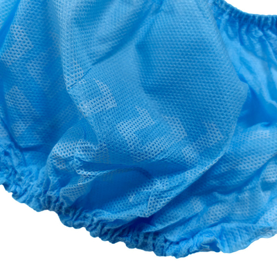 Anti Skid Disposable Non Woven Shoe Cover Thickened Full Elastic Printing