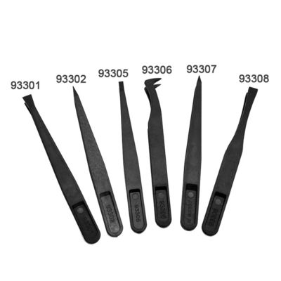 Needle Tip ESD Plastic Anti Static Tweezers For Industry