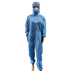 Washable Lightweight Clean Room Anti Static Overall With 99% Polyester 1% Carbon