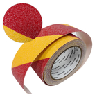 50mm X 5m PVC Frosted Anti Slip Tape For Stair Safety In Red Yellow