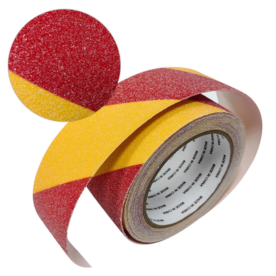 Red Yellow Double Colors 50MMx5M PVC Stair Anti-Skid Tape Frosted Safety Non Slip