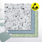 Cleanroom Covering ESD Antistatic PVC Vinyl Flooring Tile 600*600mm*2mm