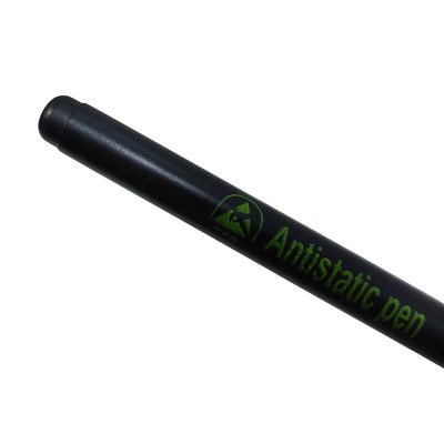 0.5mm ESD Antistatic Black Gel Pen With Antistatic Logo For Cleanroom Office