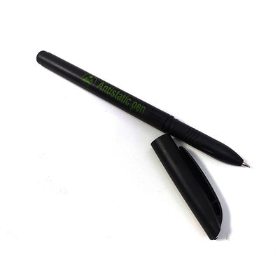 0.5mm ESD Antistatic Black Gel Pen With Antistatic Logo For Cleanroom Office