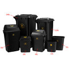 PP Plastic Black SMT Electrostatic Cleanroom Tool Box Trash Can Antistatic ESD Waste Bin