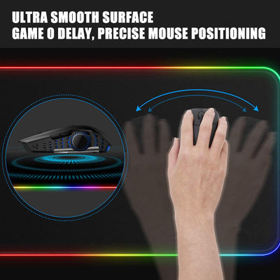 Colorful RGB Gaming Mouse Pad Wireless Charging Waterproof Mouse Pad XXL 800*300*4mm