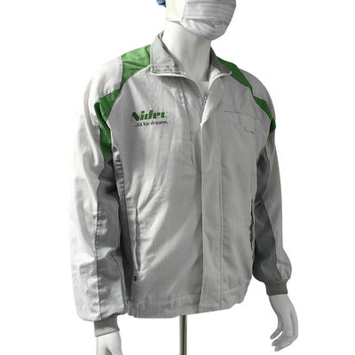 65% Polyester 33% Cotton 2% Carbon Fiber Cleanroom Garment Antistatic Lab Coat