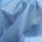 75-80gsm 6mm Diamond Blue Knitted ESD Antistatic Fabric For Cleanroom Coat