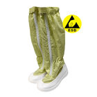 Dust Free Unisex Durable Anti Static Work Shoe Cover ESD Clean Room PU Boots