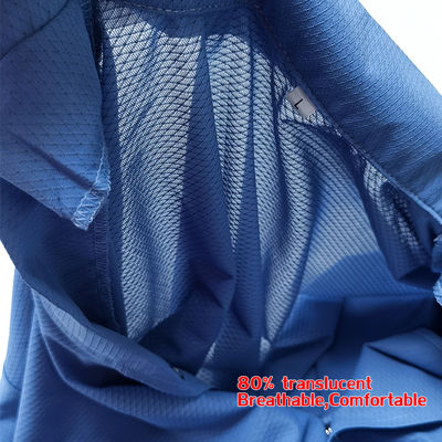 96% Polyester 4% Carbon ESD Antistatic 3mm Diamond Coat Comfortable Clothe