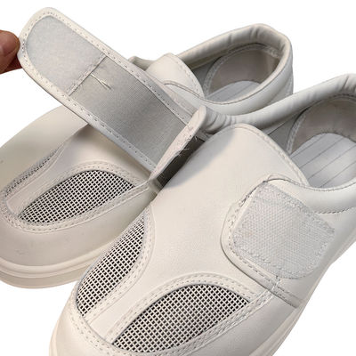 Cleanroom Anti-Static Breathable Mesh Dust Free PU Sole Shoes