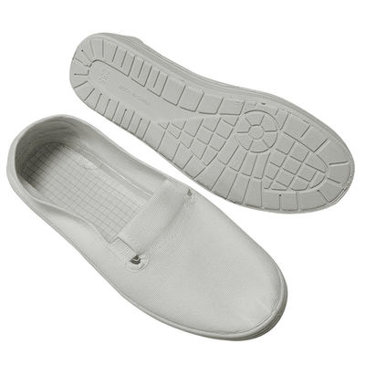 High Quality PVC Sole Shoes ESD Breathable Cloth Upper Antistatic Canvas Shoes for Lab