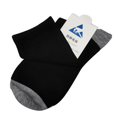 High Quality Antistatic Sock Cleanroom Safety Sock Conductive Fiber ESD Socks