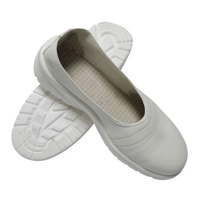 Steel Toe Protection White Color ESD Antistatic Safety Shoes for Industrial