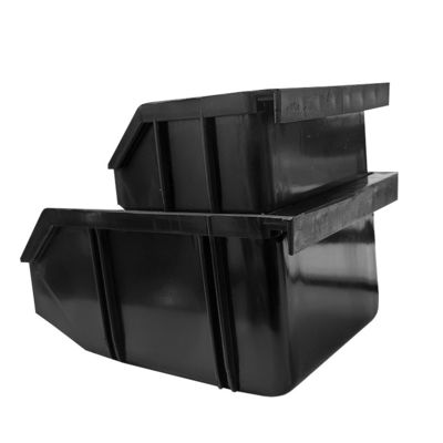 Electronic ESD SMT Rack Black PCB Packing Storage Plastic Circulation Antistatic Bin