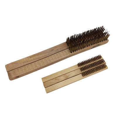 205cm Electronic Component Cleaning Steel Wire Brush Copper Plated Steel Brush