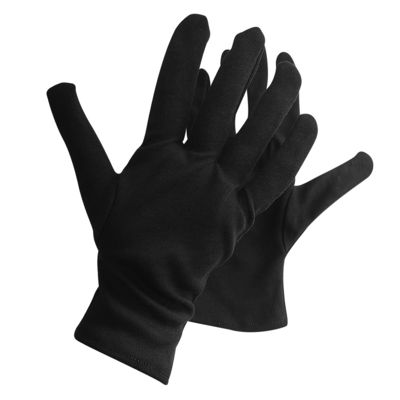 Black 100% Cotton Gloves Ceremony Breathable Moisturizing Absorbent Uniforms gloves