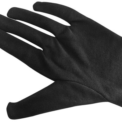 Black 100% Cotton Gloves Ceremony Breathable Moisturizing Absorbent Uniforms gloves