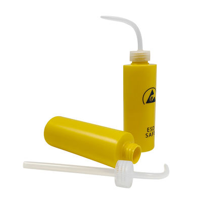 500ml ESD Antistatic Wash Bottle Plastic Squeeze Typealcohol Dispenser Anti-Static Glue Dispensi for ESD Safe Area