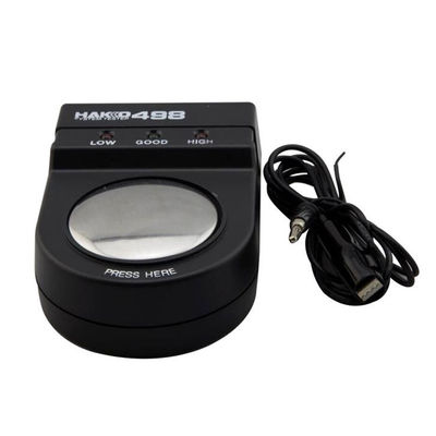 110*72*40mm Black 498 Safety Meter ESD Wrist Band Strap Tester For EPA Areas