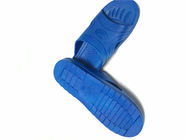 ESD Slipper Cross Type ESD Safety Shoes SPU Material Color Blue For Cleanroom