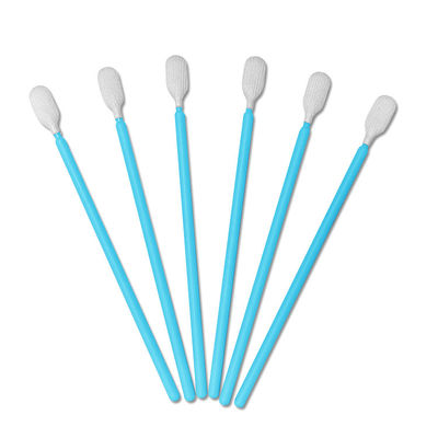 PS723B Cleanroom Precision Instruments Electronic Components Dust Free Polyester Swab Printer Cleaning Swab Stick