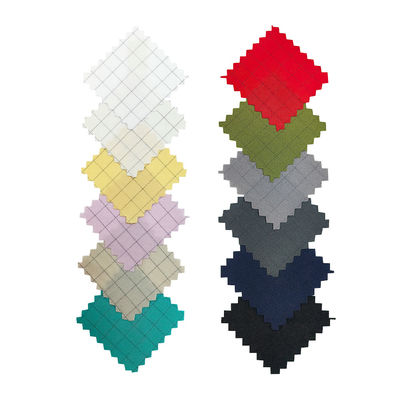 ESD Antistatic 7mm Grid Fabric 98% Polyester+2% Conductive Carbon Fabric for ESD Clothes