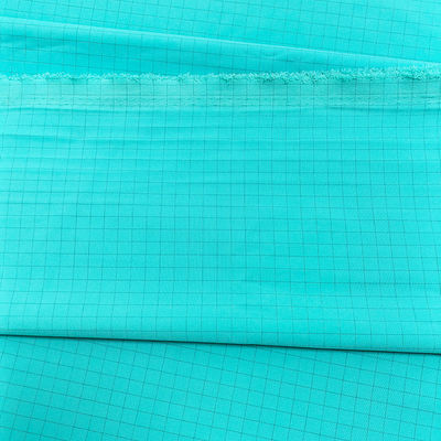 ESD Antistatic 7mm Grid Fabric 98% Polyester+2% Conductive Carbon Fabric for ESD Clothes