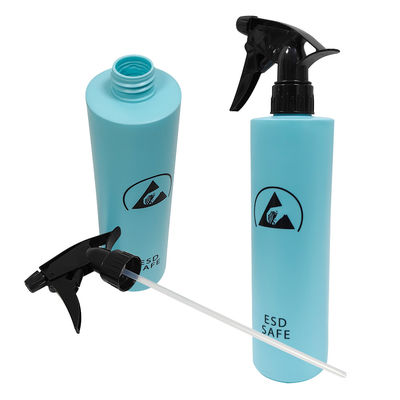 500ml Anti Static Blue Plastic Spraying Bottle Washable ESD Misting Bottle