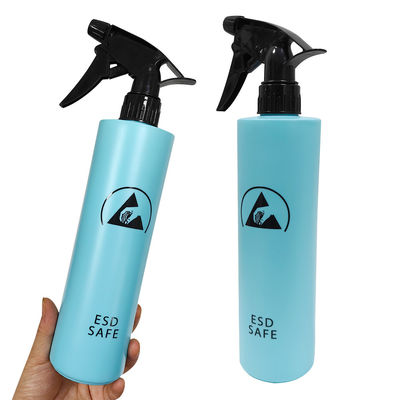 500ml Anti Static Blue Plastic Spraying Bottle Washable ESD Misting Bottle