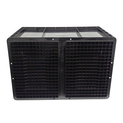 600*400*230mm Black ESD Antistatic Plastic Box Electronic Parts Box Anti-Static Box for Electronics Industry