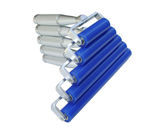 Washable Cleanroom Sticky Roller Aluminum Alloy Frame And Handle Vinyl Silicon Rubber