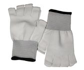 Half Finger Seamless Polyester Liner Gloves Reusable For Cleanroom