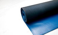 Permanent ESD Rubber Mat Vinyl Leather For ESD Chairs / Tool Bags Color Blue Black