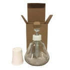 100% Metal Pump ESD Packaging Materials Glass Solvent Dispenser Alcohol Bottle Size 180ML