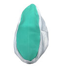 Short Sleeve ESD Shoe Cover Green Outsole Soft PVC Sheet With Sponge