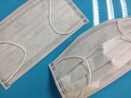Latex Free Cleanroom Consumables Non Woven Carbon Face Mask 4 PLY Earloop