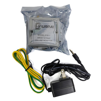 Authentic SURPA 518-1 Electrostatic Ring Online Monitor Anti Static Wristband Alarm Grounding Monitor