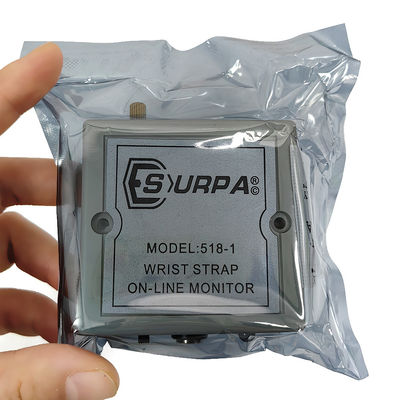 Authentic SURPA 518-1 Electrostatic Ring Online Monitor Anti Static Wristband Alarm Grounding Monitor